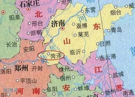 古代民间传闻神狐出没的离狐县就在山东省菏泽市一带,那么青丘图片